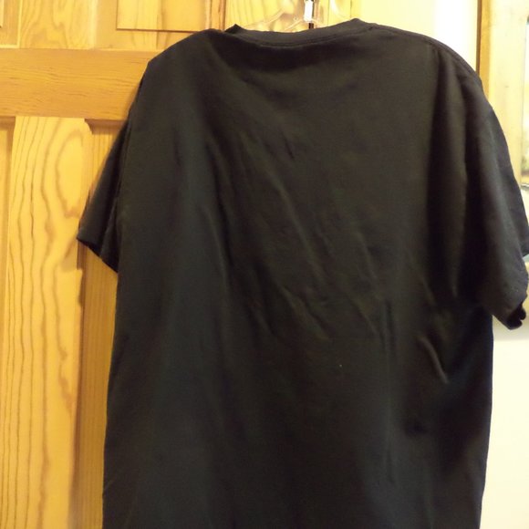 "TAKE IT EASY LIFE IS TOO SHORT" 100% Cotton Black Size: XL - Picture 4 of 5